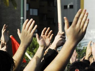 Συγκέντρωση φοιτητών στο Ηράκλειο