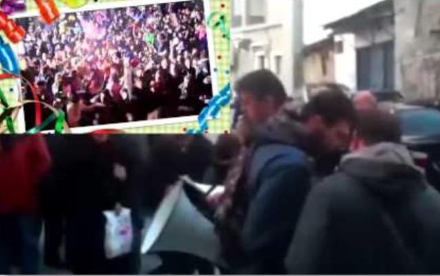 Διαμαρτυρία ή… harlem shake;