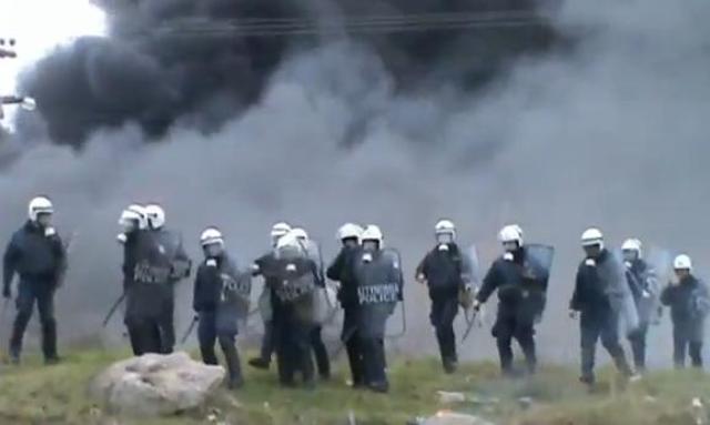 Στο ΑΧΕΠΑ νοσηλεύεται ο αστυνομικός των ΜΑΤ