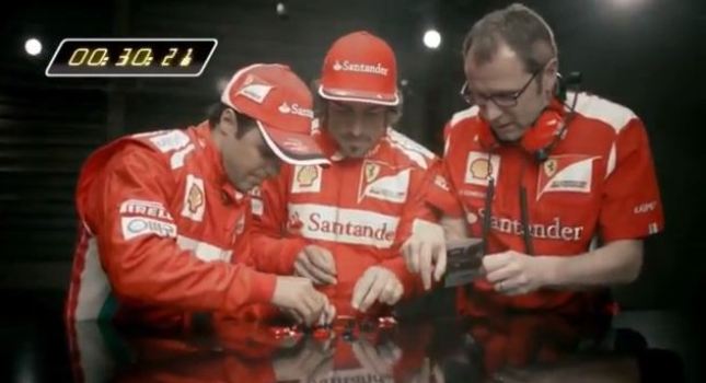 Οι άνθρωποι της Ferrari διαγωνίζονται εκτός πίστας