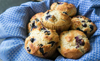 Blueberry muffins