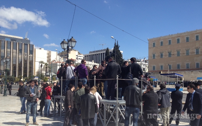 Διαμαρτυρίες δημοσιογράφων για τα μέτρα στην παρέλαση