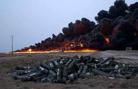 «Σύροι αντάρτες έβαλαν φωτιά σε πετρελαιοπηγές»