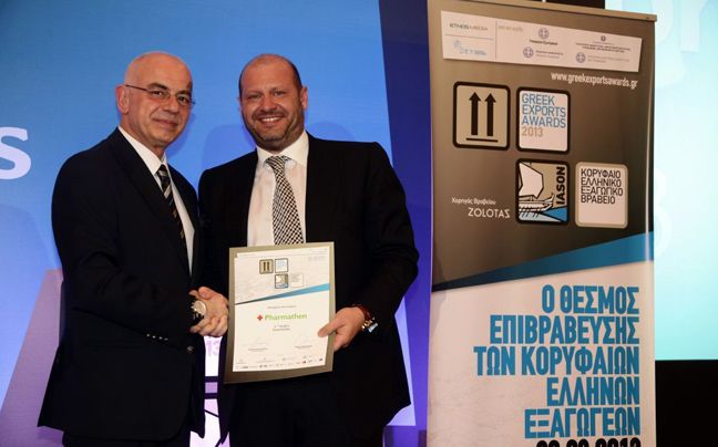 Πρώτο βραβείο βιομηχανίας στα Greek Exports Awards