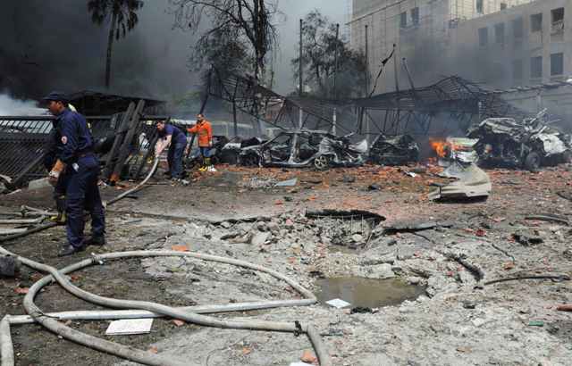 Οκτώ νεκροί από έκρηξη βόμβας στη Δαμασκό