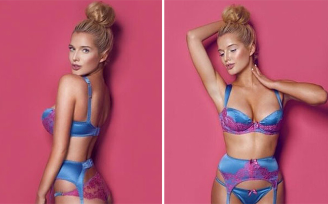 Βγήκε από τα ρούχα της η Helen Flanagan