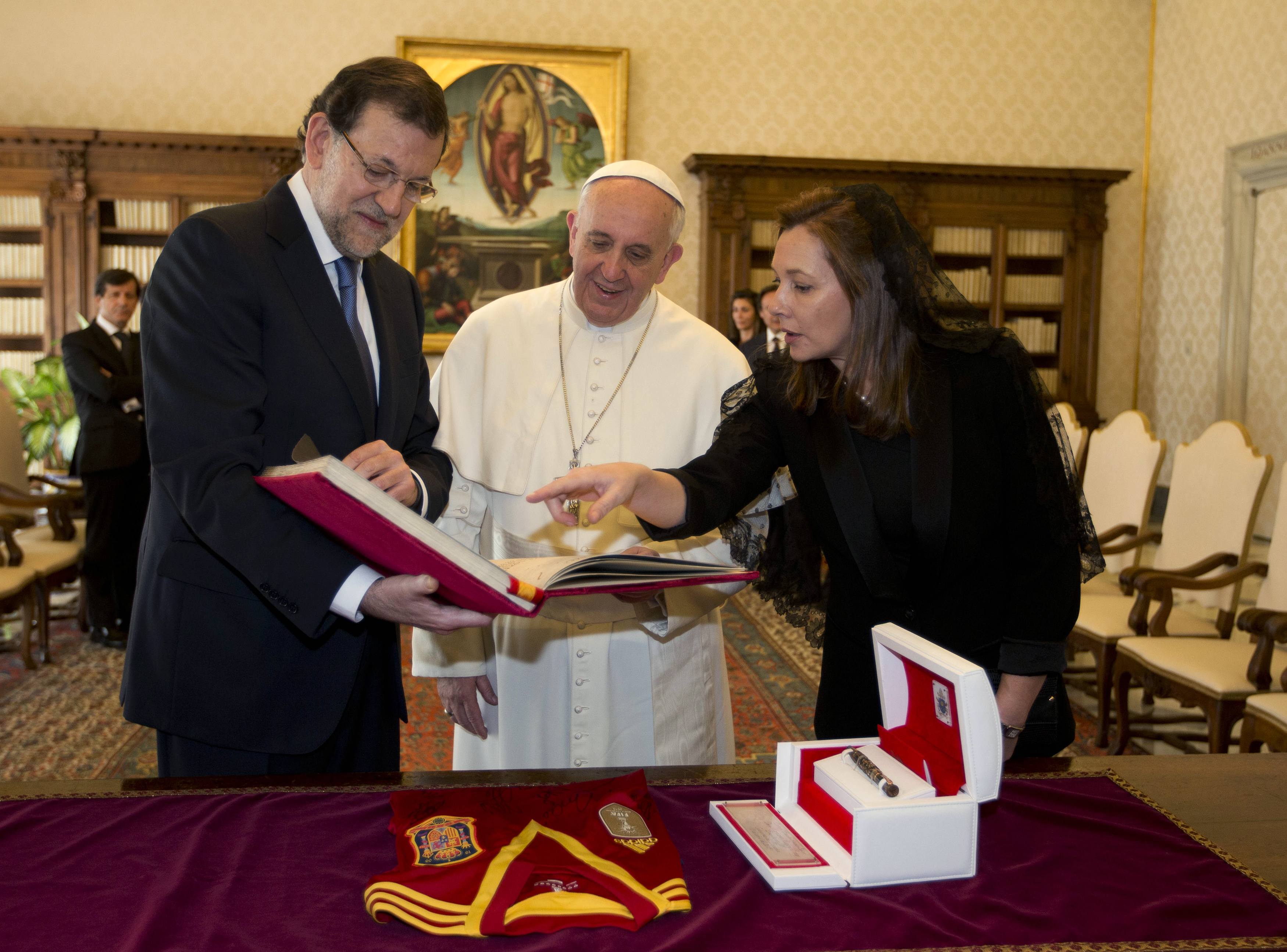 Συνάντηση Ραχόι με τον Πάπα Φραγκίσκο