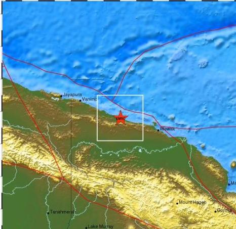 Ισχυρός σεισμός 6,8 Ρίχτερ στην Παπούα-Νέα Γουινέα