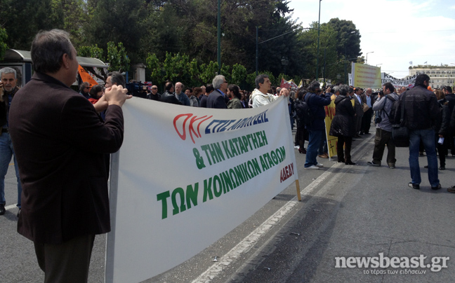 Κανονικά η κυκλοφορία των οχημάτων στο κέντρο