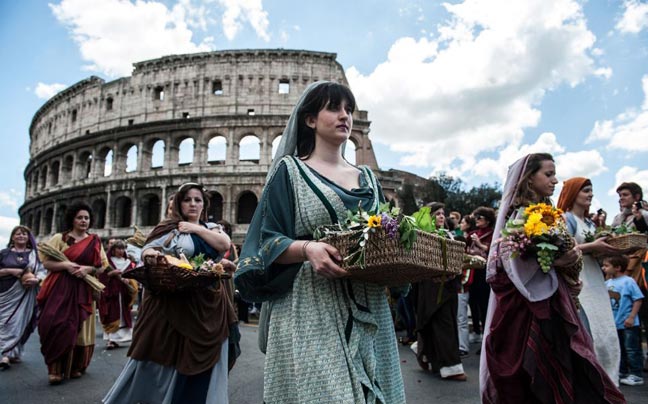Η Ρώμη γιόρτασε τα 2.766α γενέθλιά της