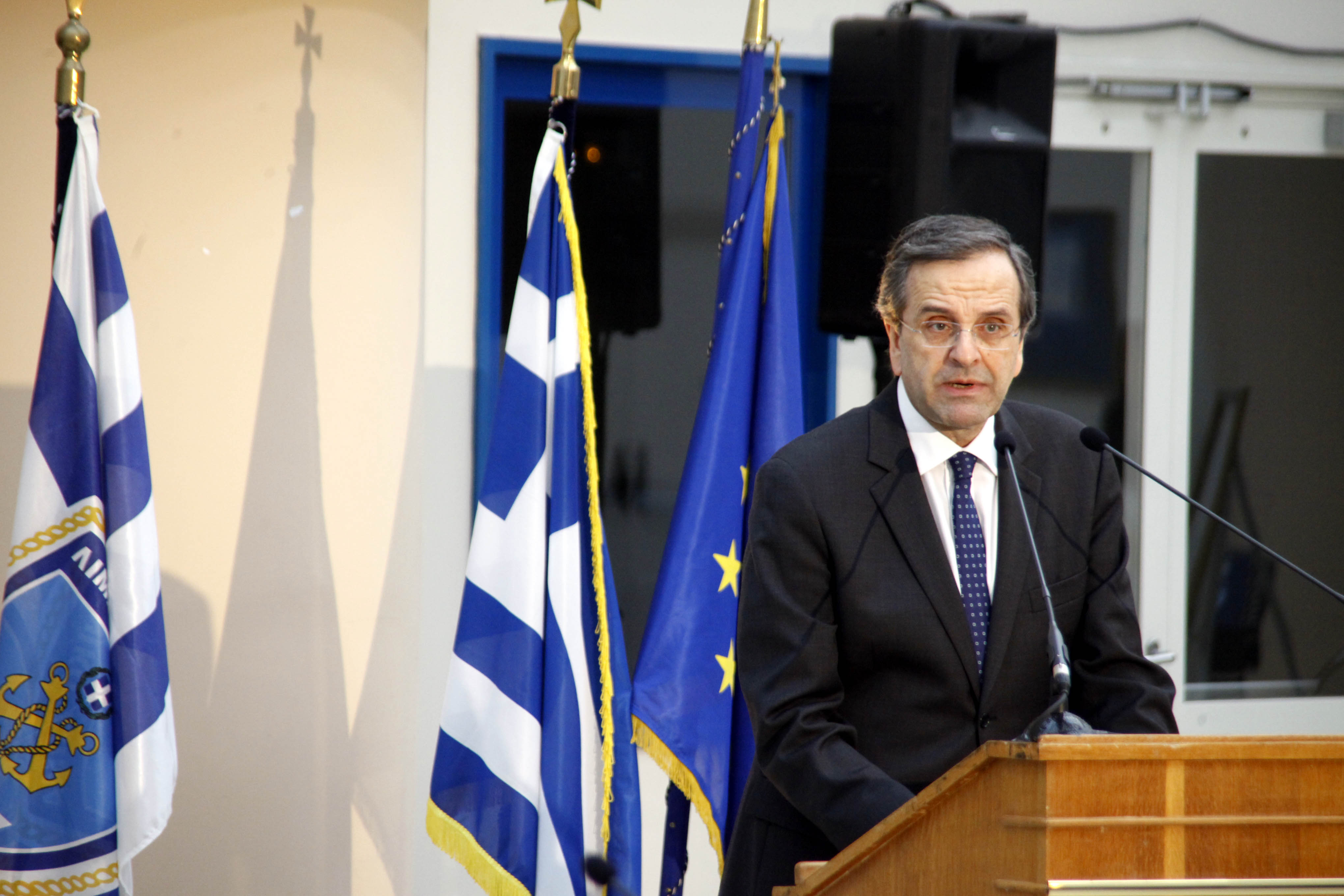 Σαμαράς: Οι Έλληνες εφοπλιστές στηρίζουν την κοινωνία και την οικονομία
