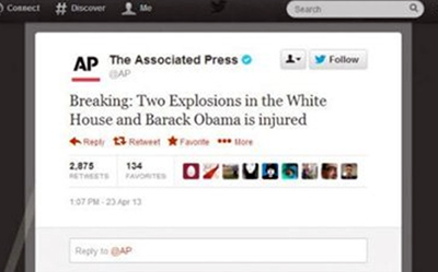 Χάκερ εισέβαλαν στο twitter του Associated Press