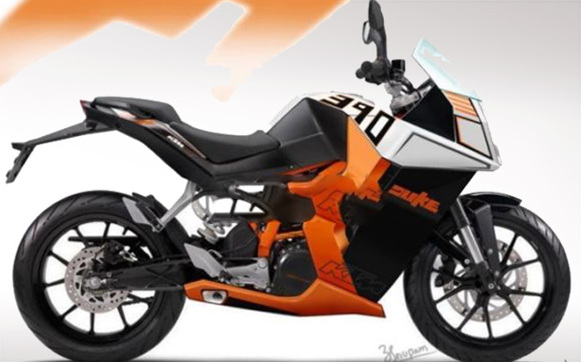 Το KTM RC390 στα πρότυπα της αγωνιστικής Moto3