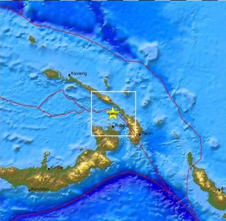 Σεισμός 6,5 Ρίχτερ στην Παπούα-Νέα Γουινέα