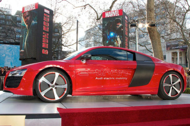 Πρωταγωνιστής το Audi R8 e-tron στο «Iron Man 3»