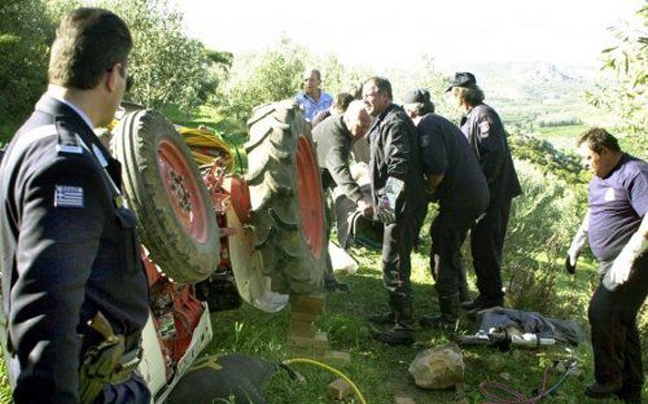 Αερογέφυρα ζωής για αγρότη που καταπλακώθηκε από εκσκαφέα