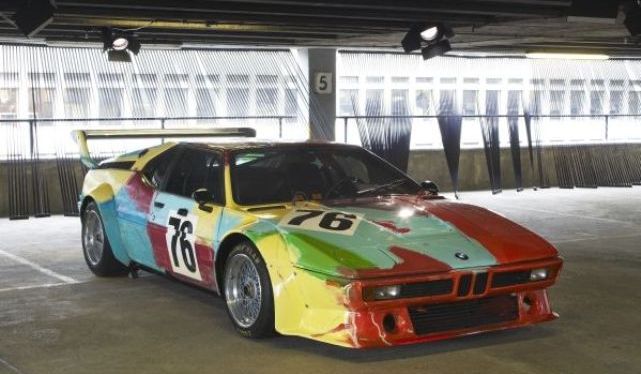 Η BMW Μ1 Art Car του Andy Warhol στο Λος Άντζελες