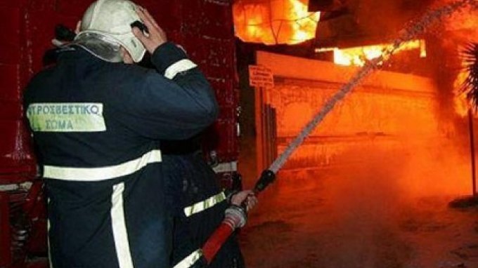 Πυρκαγιά αναστάτωσε χωριό στην Κρήτη