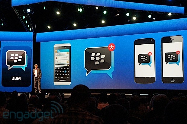 Η υπηρεσία μηνυμάτων της BlackBerry δωρεάν για iOS και Android