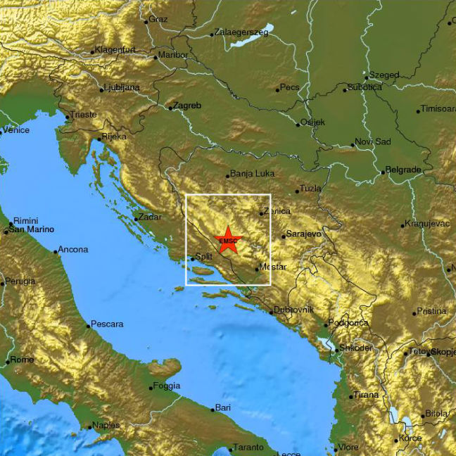 Σεισμός 4,2 Ρίχτερ στη Βοσνία-Ερζεγοβίνη