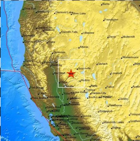 Σεισμός 5,7 Ρίχτερ στη βόρεια Καλιφόρνια