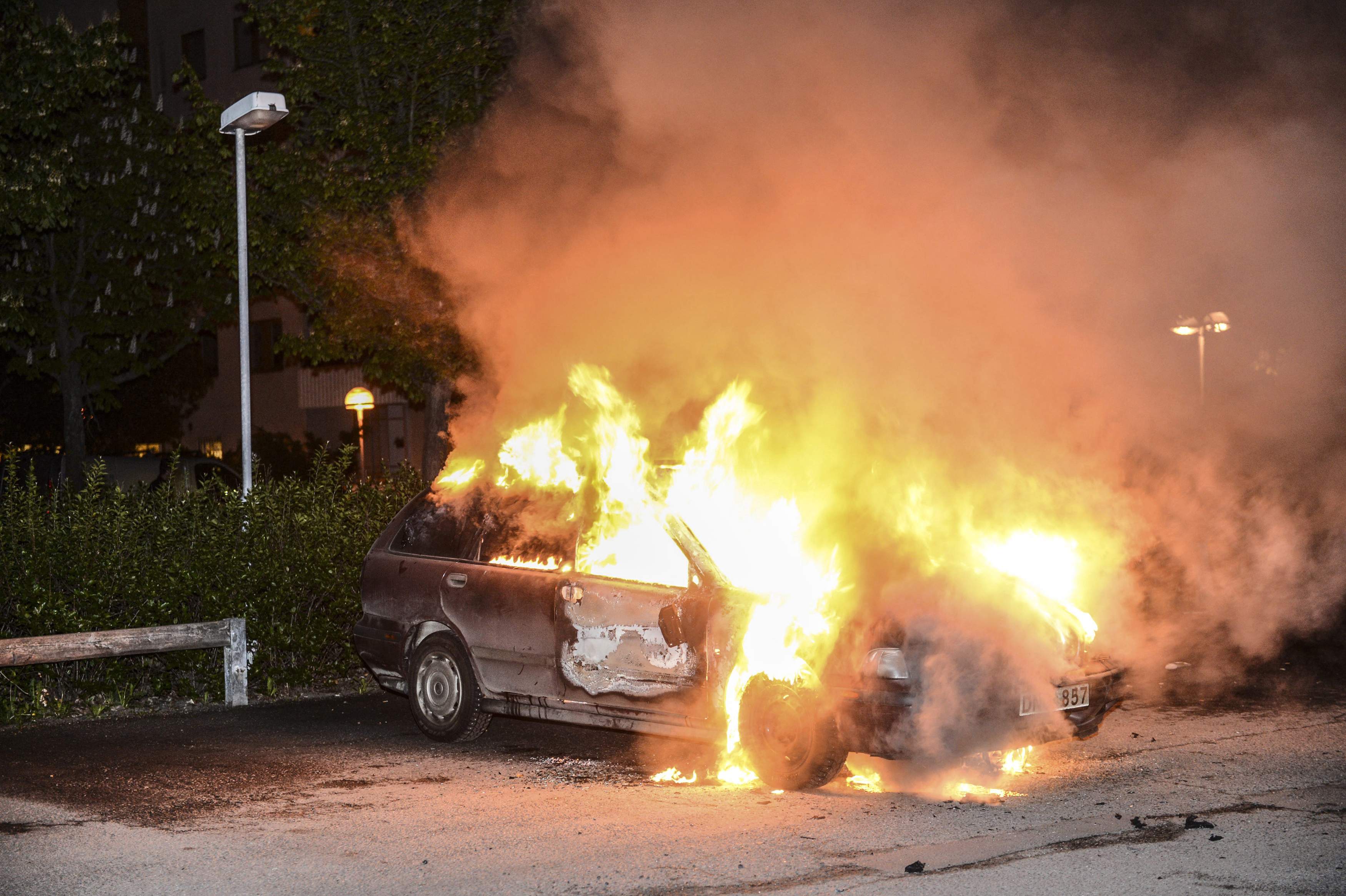 Επεισόδια και μολότοφ στη Στοκχόλμη