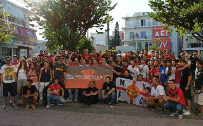 Εγγραφή μελών στο Manchester United Greek Supporters Club