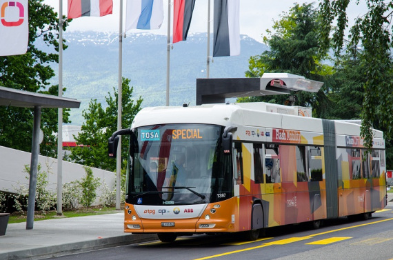 Υπερσύγχρονο ηλεκτρικό λεωφορείο από την ABB