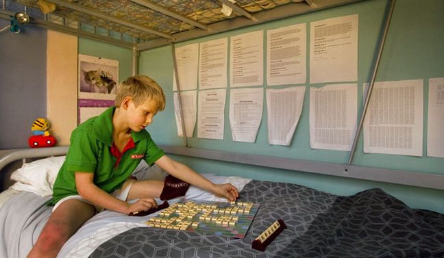 Ένας 8χρονος «αστέρι» στο Scrabble!
