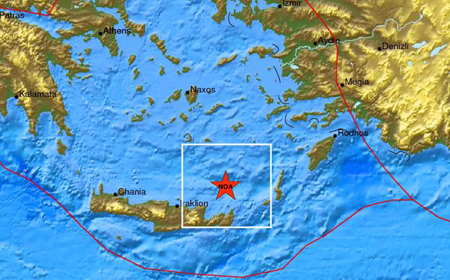 Σεισμός 4,2 Ρίχτερ στη Σητεία