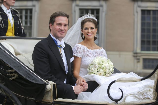 Η πριγκίπισσα Μαντλέν της Σουηδίας παντρεύτηκε «θνητό»