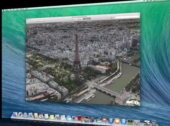 Οι χάρτες του OS X Mavericks
