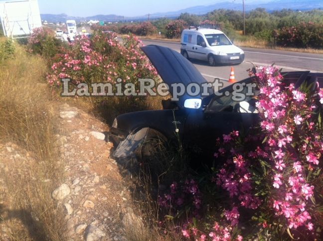 Άγιο είχε οδηγός στις Ράχες Στυλίδας