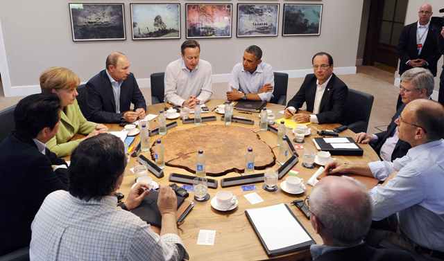 Ανησυχούν για την κατάσταση στη Συρία οι ηγέτες της G8