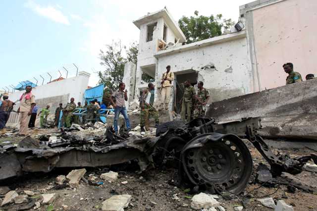 Βομβιστική επίθεση στα γραφεία του ΟΗΕ στη Σομαλία