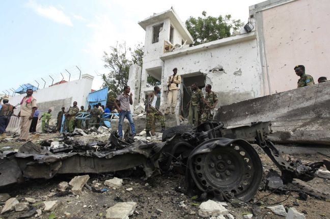 Επίθεση στο προεδρικό μέγαρο της Σομαλίας