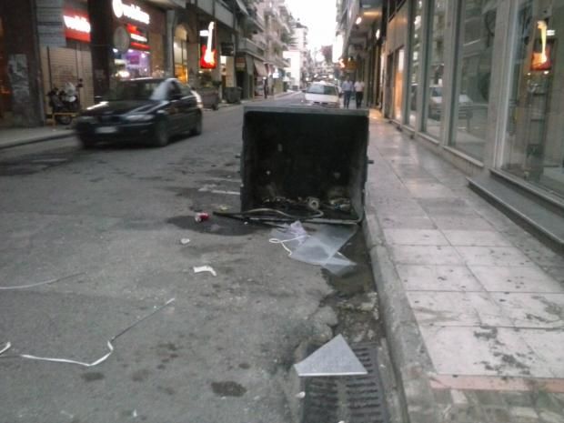 Επεισόδια στο κέντρο της Πάτρας