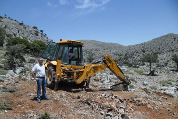 Προχωρά το καταφύγιο για τους σπάνιους γυπαετούς στη Γόρτυνα
