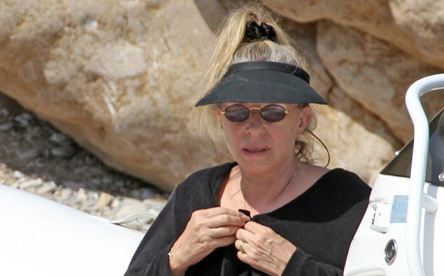 Στιγμές χαλάρωσης για τη Barbra Streisand