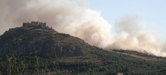 Σε ύφεση η πυρκαγιά στο Άργος