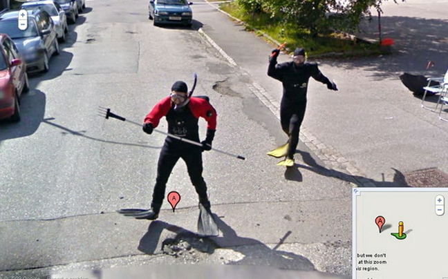 Όταν το Google street view συναντά το Ό,τι να ‘ναι