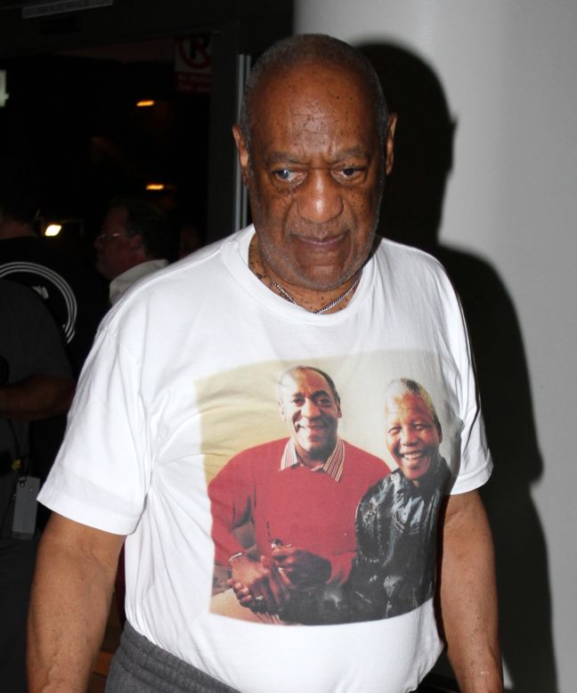 Μπλουζάκι με τον Μαντέλα φόρεσε ο Μπιλ Κόσμπι