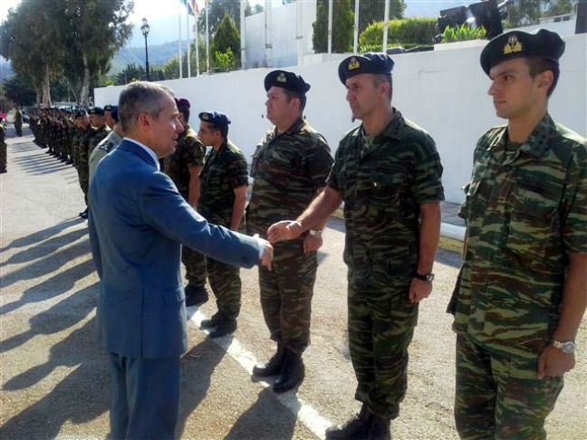 Στη Λάρισα ο υφυπουργός Εθνικής Άμυνας