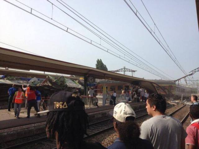 Σιδηροδρομική τραγωδία νότια του Παρισιού