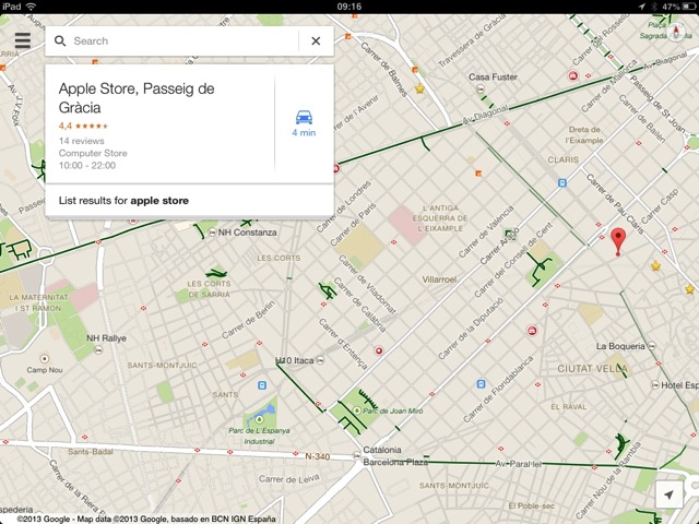 Οι χάρτες της Google είναι πλέον συμβατοί και με το iPad