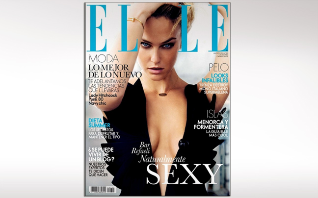 Στο ισπανικό Elle η Bar Rafaeli