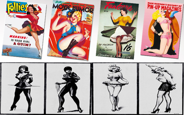 H εικονογραφική ιστορία των pin-up girls