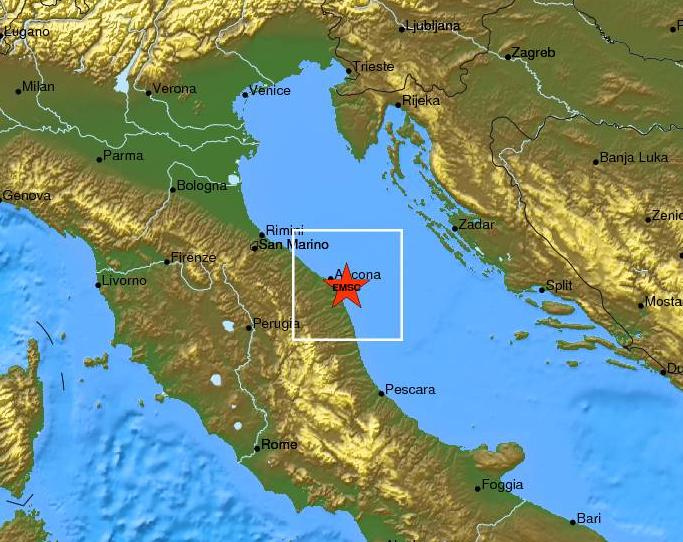 Απανωτές σεισμικές δονήσεις στην Ιταλία
