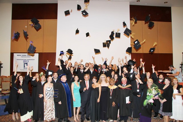 Πραγματοποιήθηκε η 12η τελετή αποφοίτησης του New York College Θεσσαλονίκης