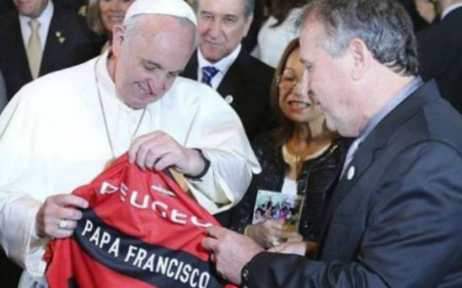 «Συμπαίκτης» του Ζίκο ο Πάπας!